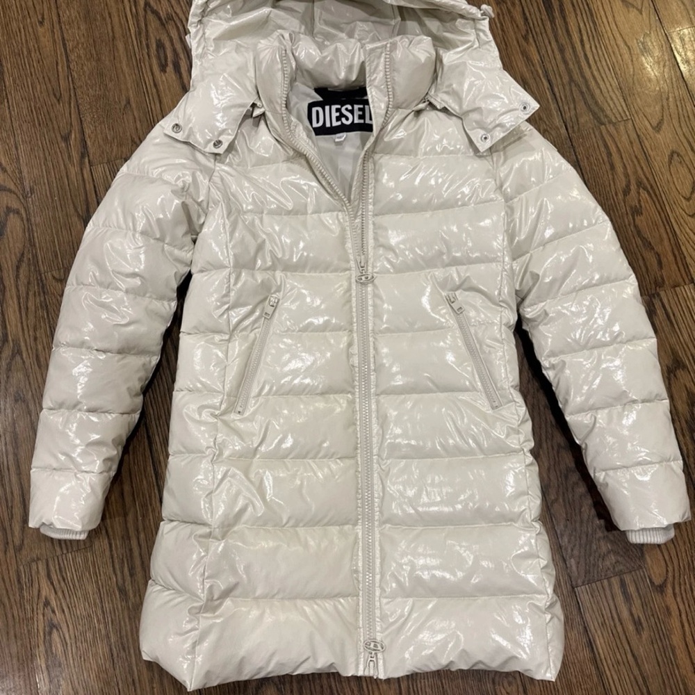 Diesel Women’s White Puffer Jacket
